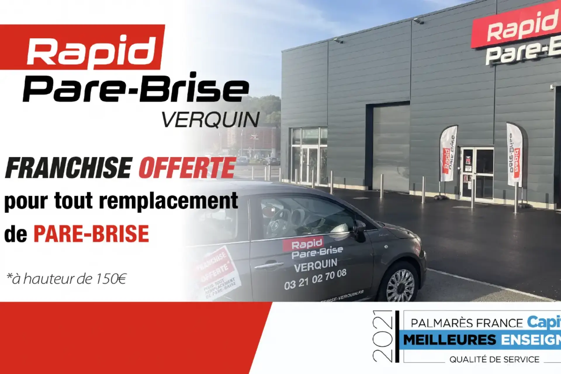 Photo Rapid Pare-Brise Verquin