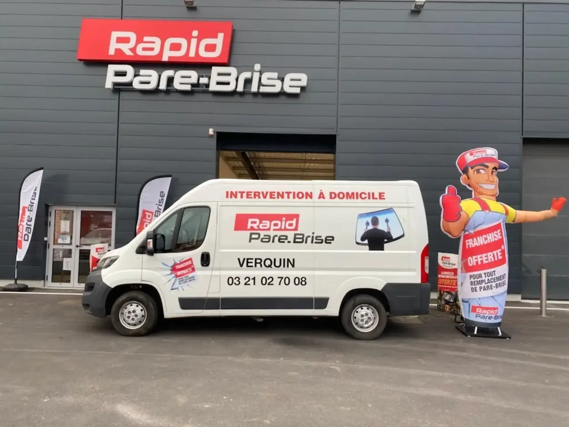 Photo Rapid Pare-Brise Verquin