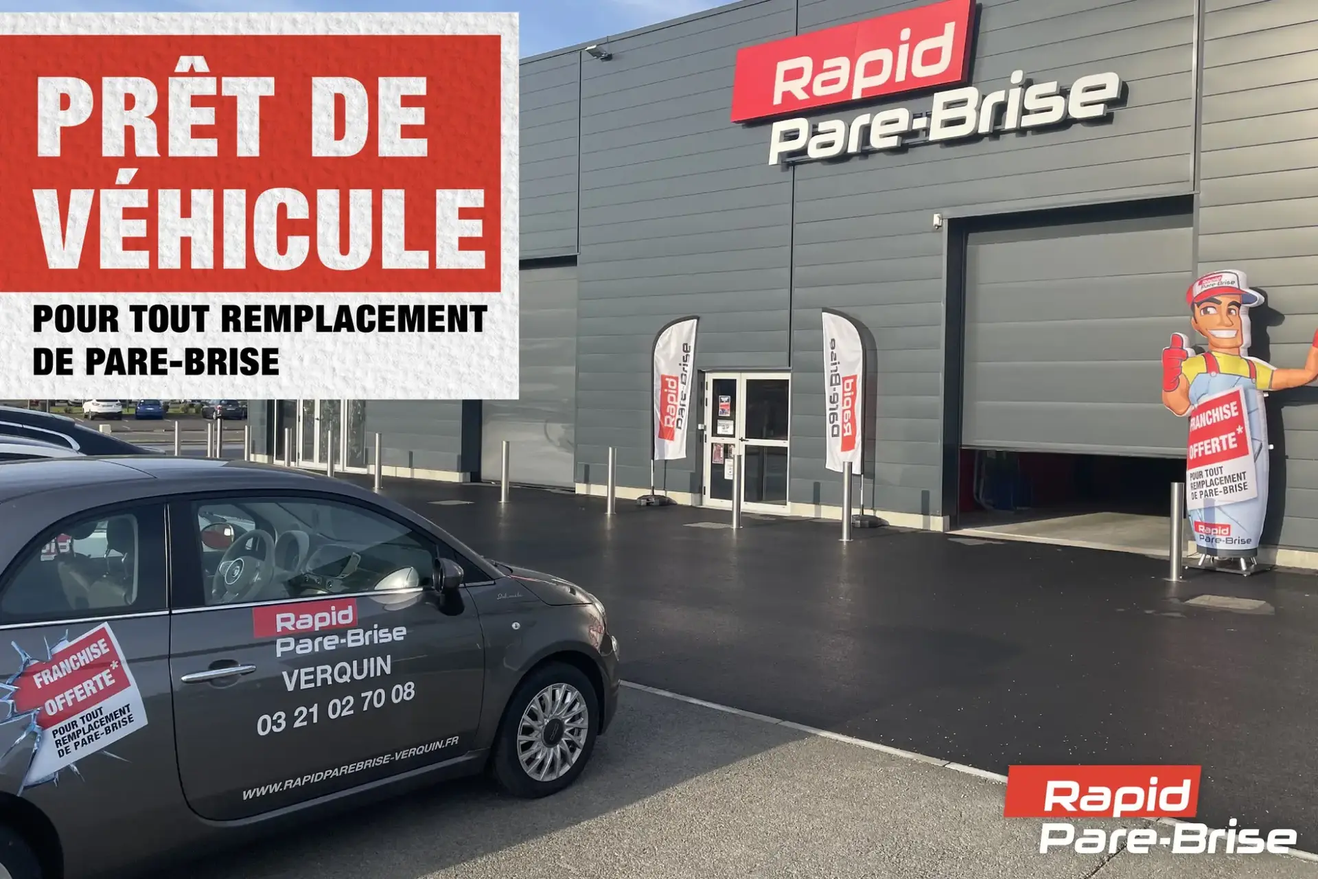 Photo Rapid Pare-Brise Verquin